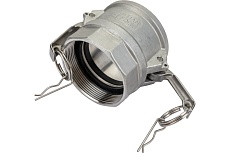 Камлок соединение типа DР (2.5&quot;; заглушка для розетки; алюминий) TITAN LOCK TL250DPAL