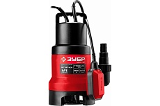 Дренажный насос Зубр 900 Вт для грязной воды НПГ-М1-900