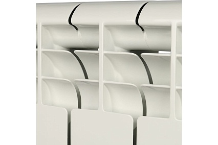 Алюминиевый радиатор Rommer Profi 500 AL500-80-80-100 12 секций RAL9016 82486
