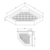 Поддон для душа Am.Pm Skyline DX35WT-405-090MT 90x90 белый