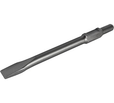 Зубило плоское Эксперт 400x35 мм, HEX 30 Практика 914-635