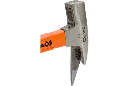 Шиферный молоток Neo Tools 600 г, рукоятка из стекловолокна 25-131