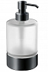 Дозатор жидкого мыла Inda Mito A2012ANE21 черный матовый