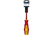 Диэлектрическая отвертка КОБАЛЬТ Ultra Grip FL/PZ-1x80 мм, CR-V, двухкомпонентная рукоятка 799-727