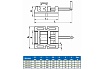 Станочные тиски для сверлильных станков 100м Griff Q19A b241502