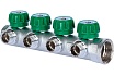 Регулирующий коллектор STOUT 3/4, 4 отвода 1/2 SMB-6850-341204 RG008UJDJ4DB26