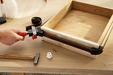 Зажим BESSEY ленточный 3.8 м, уголки адаптируемые (4 шт) в комплекте BE-BAN400