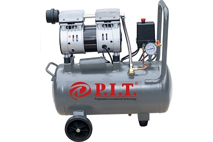 Компрессор P.I.T. 0.6кВт, 110 л/мин, 24л PAC016004-0,6/24