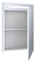 Зеркальный шкаф Руно Парма 50 см правый, белый 00-00001128