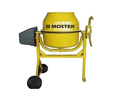 Бетоносмеситель MOSTEK 550 Вт, объём барабана 120 л, чугунный венец, 38 кг Б 120