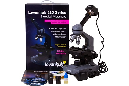 Цифровой монокулярный микроскоп Levenhuk D320L PLUS, 3.1 Мпикс 73796