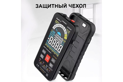 Профессиональный цифровой смарт мультиметр iCartool CATIII 1000V, СATIV 600V, TrueRMS, AC/DC IC-M116