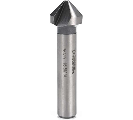 Зенковка по металлу 16,5 мм P6M5 конус 90 гр. DIN 335 Diamond Industrial DIDZM165