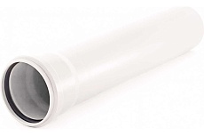 Труба RTP малошумная, белая, D 110 мм, L 1000 мм 21048