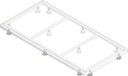 Каркас для поддона Creto Etna 2-0003 120x80