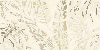 Плитка Cersanit Effecta панно, бежевые джунгли 59,6х59,8 см, А15923