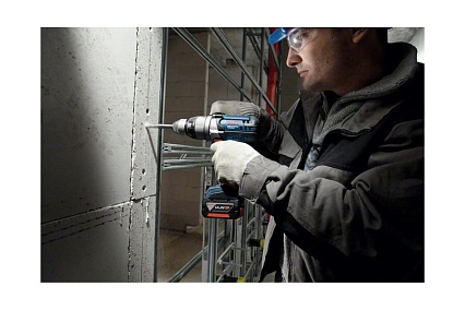 Аккумуляторная ударная дрель-шуруповерт Bosch GSB 14,4 VE-2-LI 0.601.862.408