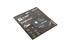 Диск алмазный Segment Master (230x22.23 мм) EKF dd-230s