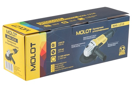 Угловая шлифмашина Molot MAG 1210 MAG121000027