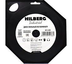 Диск пильный Industrial 165x20 мм, 24Т, ламинат Hilberg HL166