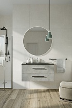 Мебель для ванной Creto Ares 100 см бетон