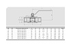 Шаровой кран ALSO КШ.М.П.015.40-01 1/2" Ду15 Ру40 резьбовой полнопроходной D160-07219