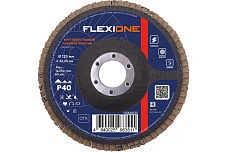 Круг лепестковый конический Flexione 125x22.2 мм, Р40 10000498