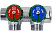 Регулирующий коллектор STOUT 3/4, 2 отвода 3/4ЕК SMB-6850-343402 RG008UJF3O1AHM