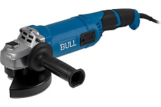 Одноручная угловая шлифмашина Bull WS 1501 150 мм, 1400 Вт, 8400 об/мин, пылезащита, 4 м кабель 1333622