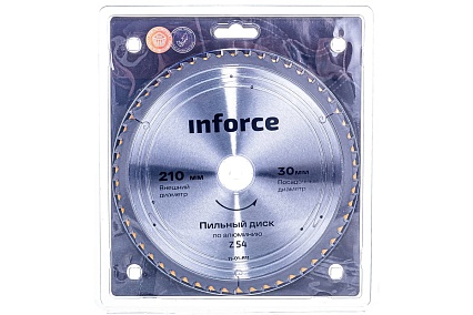 Диск пильный по алюминию (210х30 мм; 54Z) Inforce 11-01-611