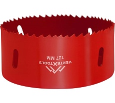 Коронка биметаллическая по металлу 127 мм Vertextools 2525-127