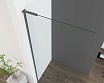 Душевая перегородка Vincea Волк-Ин (Walk-In) VSW-7HA700CLGM 70x200 вороненая сталь, прозрачное