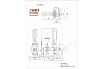 Зажим с вертикальной рукоятью HS CLAMP HS-12050-U