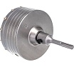 Коронка в сборе по бетону (120 мм; М22) Vertextools 222-0120