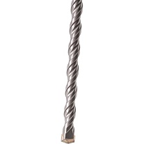 Бур по бетону, двойная спираль, Cobalt W-tip (8x310 мм; SDS PLUS) Denzel 705015