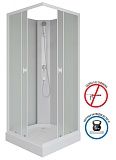Душевая кабина Niagara Promo P90/13Q/MT/BK 90x90 стекло матовое, без крыши и г/м
