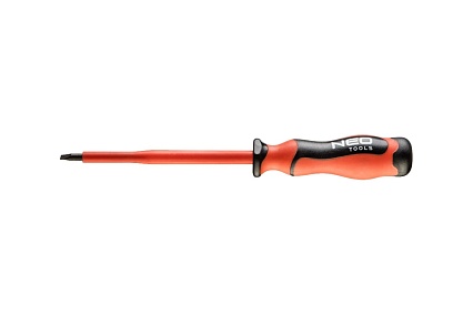 Шлицевая отвертка Neo Tools 0.4x2.5x75 мм, 1000 В 04-150
