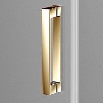 Душевая дверь Vincea Alpha VDS-3AL150CLG 150x190 брашированное золото, прозрачная