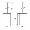 Ерш подвесной Emco System2 3515 001 00 хром