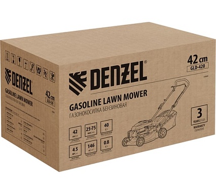 Бензиновая газонокосилка Denzel GLD-420 58805