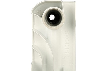 Алюминиевый радиатор Rommer Profi 500 AL500-80-80-100 4 секции RAL9016 82482