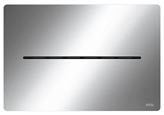 Кнопка смыва TECE Solid 9240451 (питание от батарейки 12В), металл, хром глянцевый