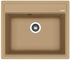 Кухонная мойка Florentina Липси 60 см, капучино FSm