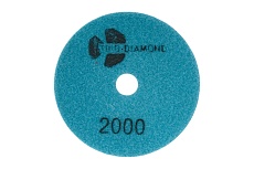 Круг алмазный гибкий шлифовальный Черепашка 100 № 2000 TRIO-DIAMOND 342000