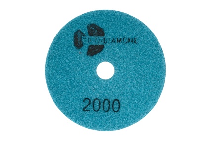 Круг алмазный гибкий шлифовальный Черепашка 100 № 2000 TRIO-DIAMOND 342000