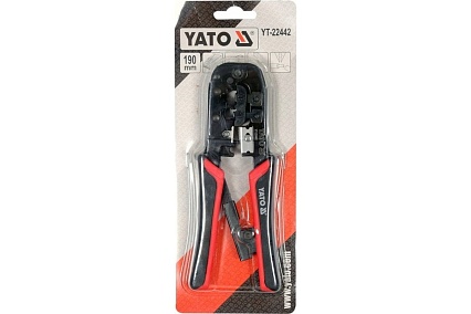 Кримпер для телефонных разъемов Yato rj45 rj11 YT-22442