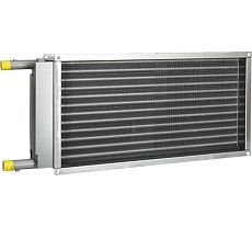 Прямоугольный водяной нагреватель Ventart (теплообменник) ВОП 500x300/3 к 4687202652983