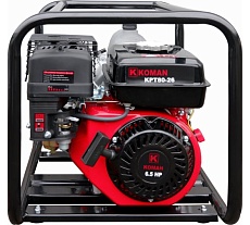 Бензиновая мотопомпа для грязной воды KOMAN KPT80-26