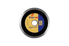 Диск алмазный отрезной PRO 125x22 мм, сплошной, мокрый рез Тундра 9304884