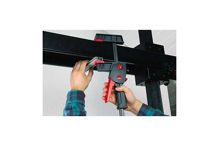 Струбцина для работы одной рукой BESSEY DuoKlamp 300/85, усилие 1.2 кН BE-DUO30-8